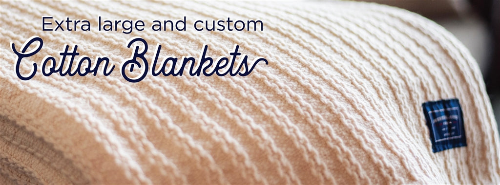 Extra Large Cotton Blankets, Oversized King Cotton Blankets