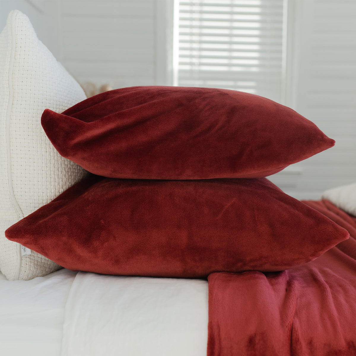 Luster Loft Fleece Pillowcases - (Limited Stock)