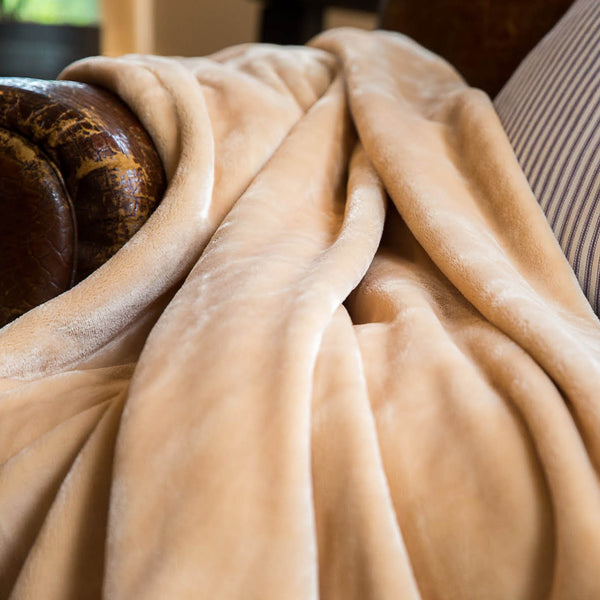 Luster Loft Fleece Throws Softest & Warmest American Blanket