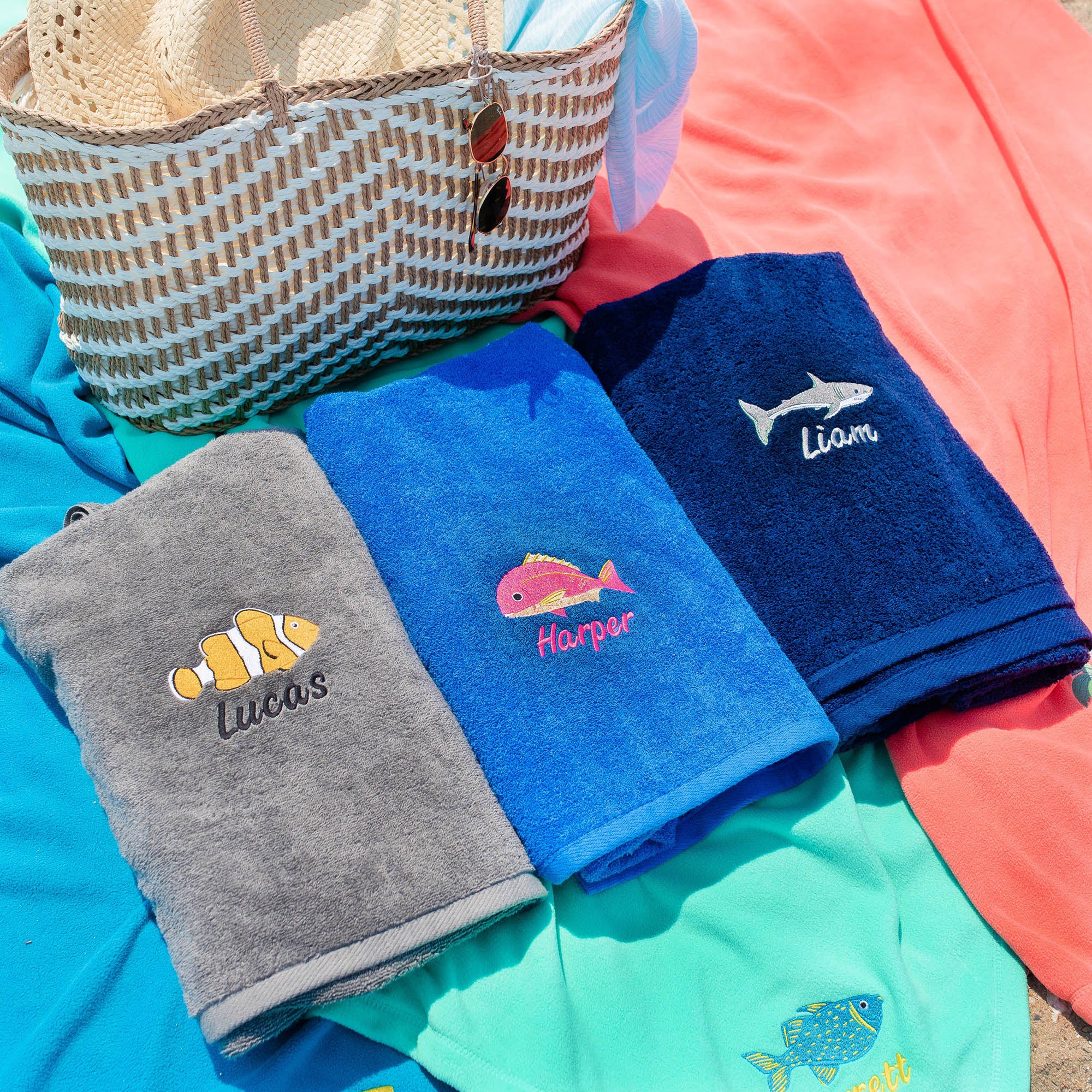 100% Cotton Beach & Pool Towels - American Blanket Company