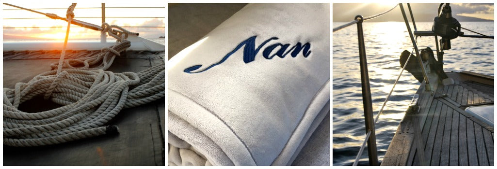 Custom Boat Blanket and Personalized Boat Blankets