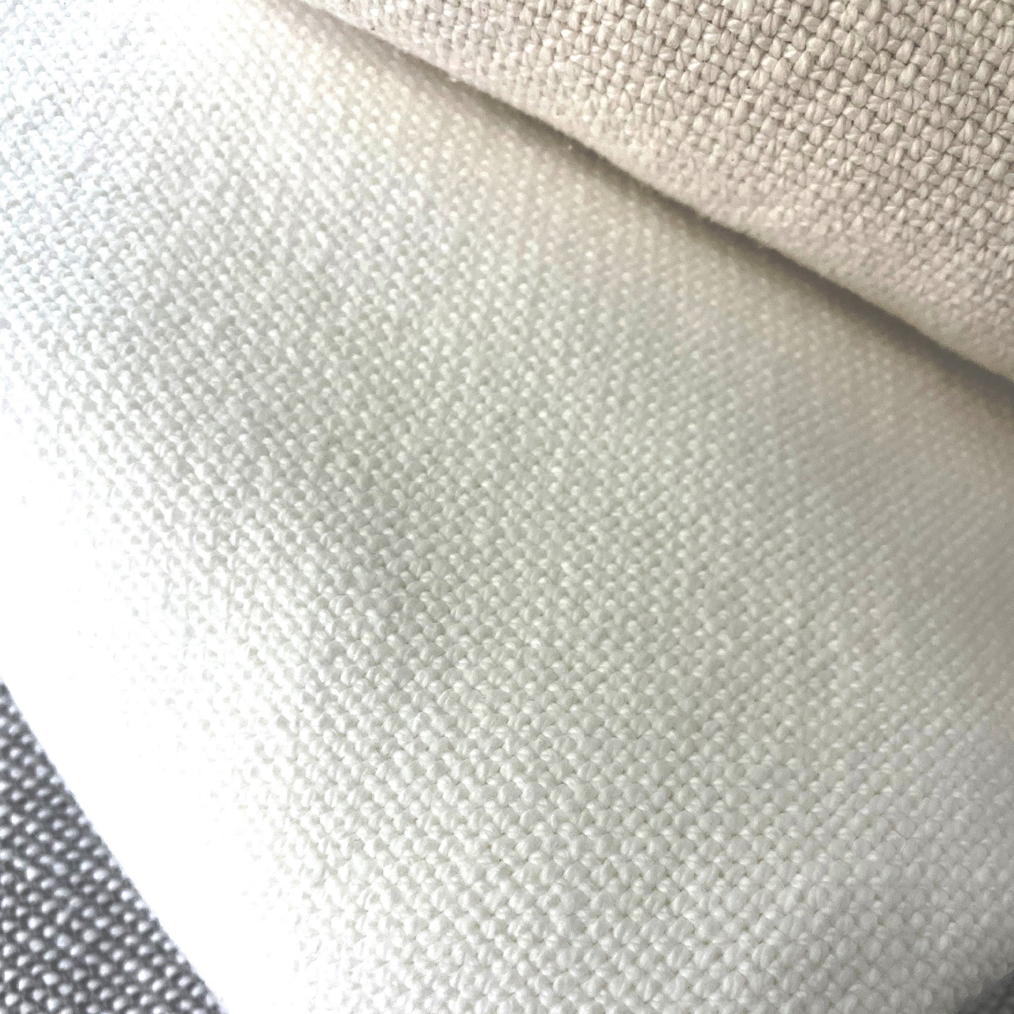 American Blanket Company - 100% Cotton Blanket, Cotton Sweater Weave Blanket - Folded Cotton blankets closeup of the three colors of woven sweater weave blankets.