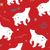 Bears Crimson / Throw (50
