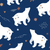 Bears Navy / Throw (50