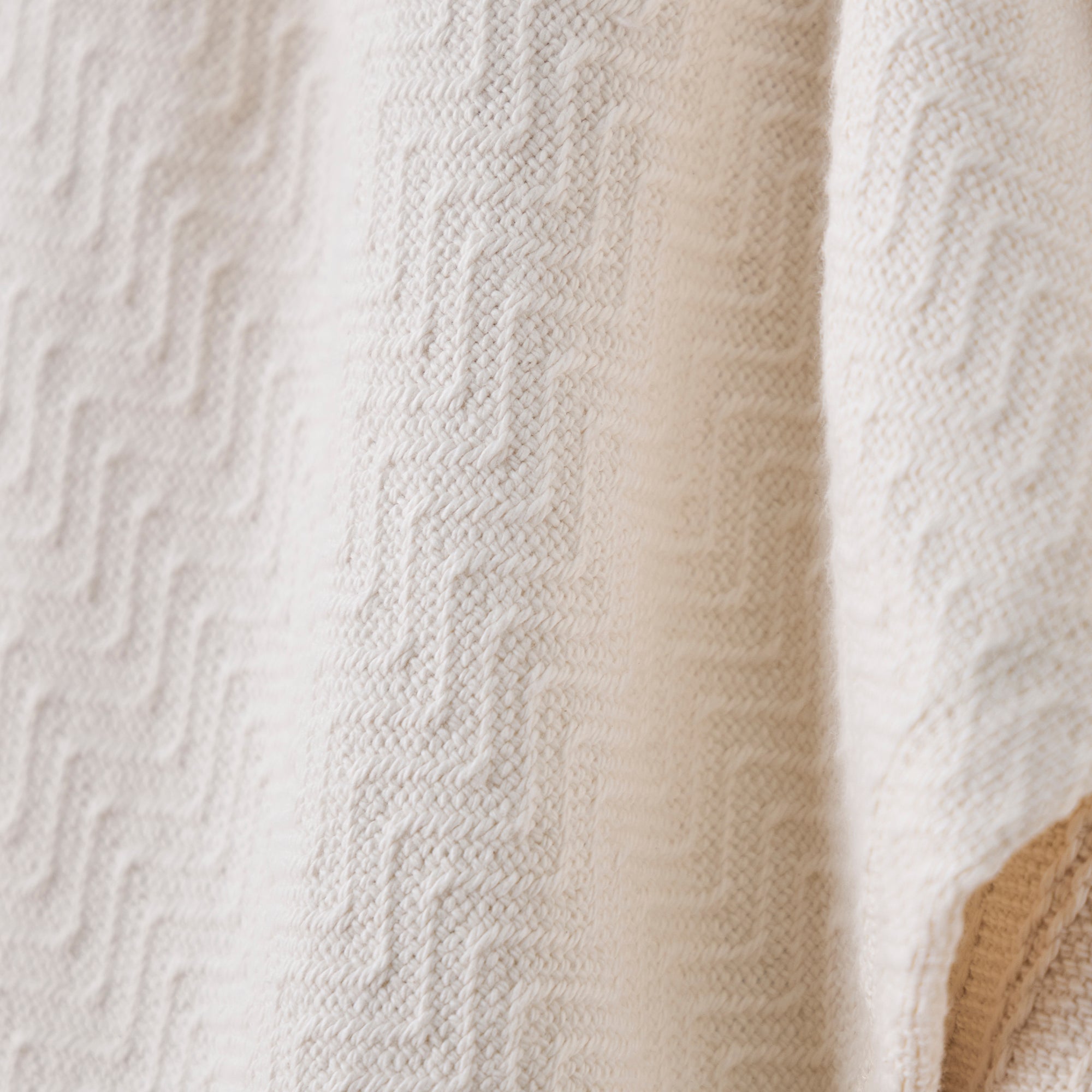 USA grown cotton, weaving and sewing 100% Cotton Blanket