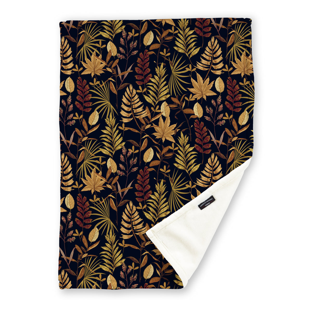 Printed Fleece Throws | Fall Patterns