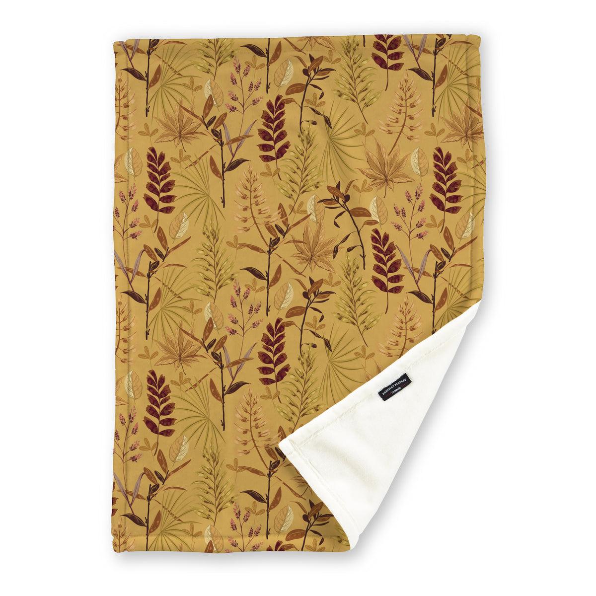 Printed Fleece Throws | Fall Patterns