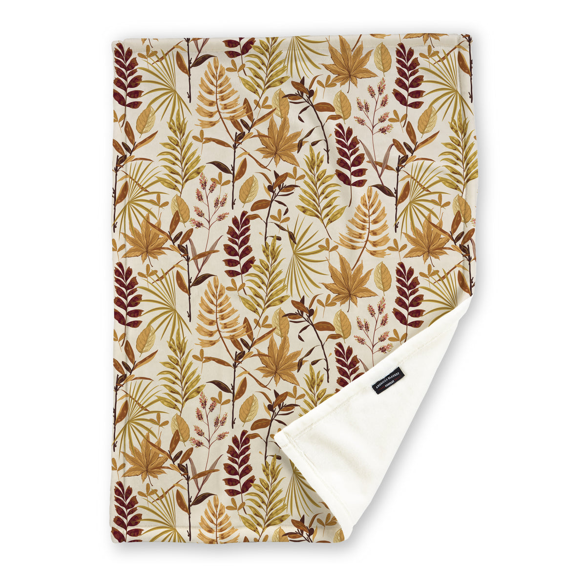Printed Fleece Throws | Fall Patterns