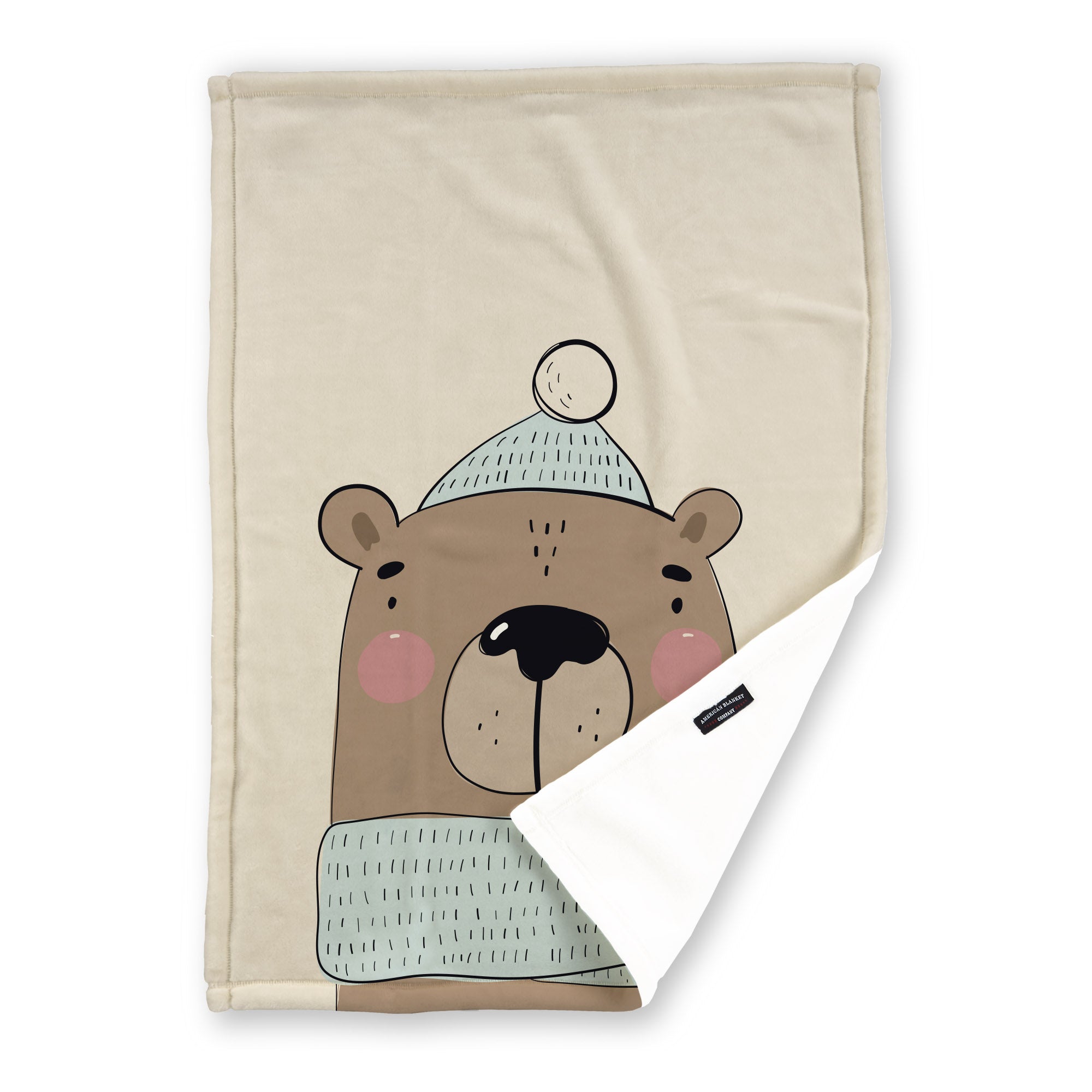 Winter Critters Printed Holiday Throws | Luster Loft