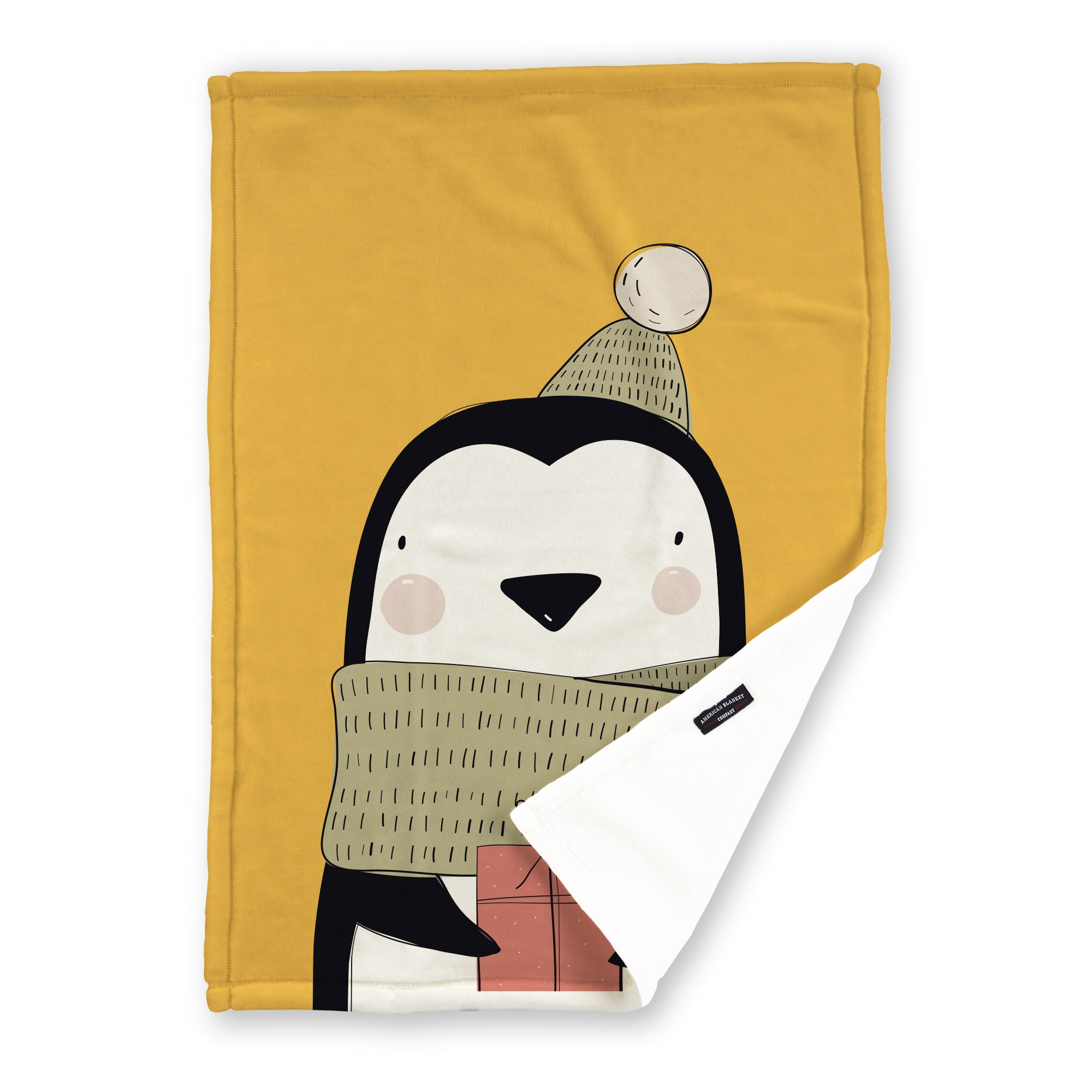 Winter Critters Printed Holiday Throws | Luster Loft