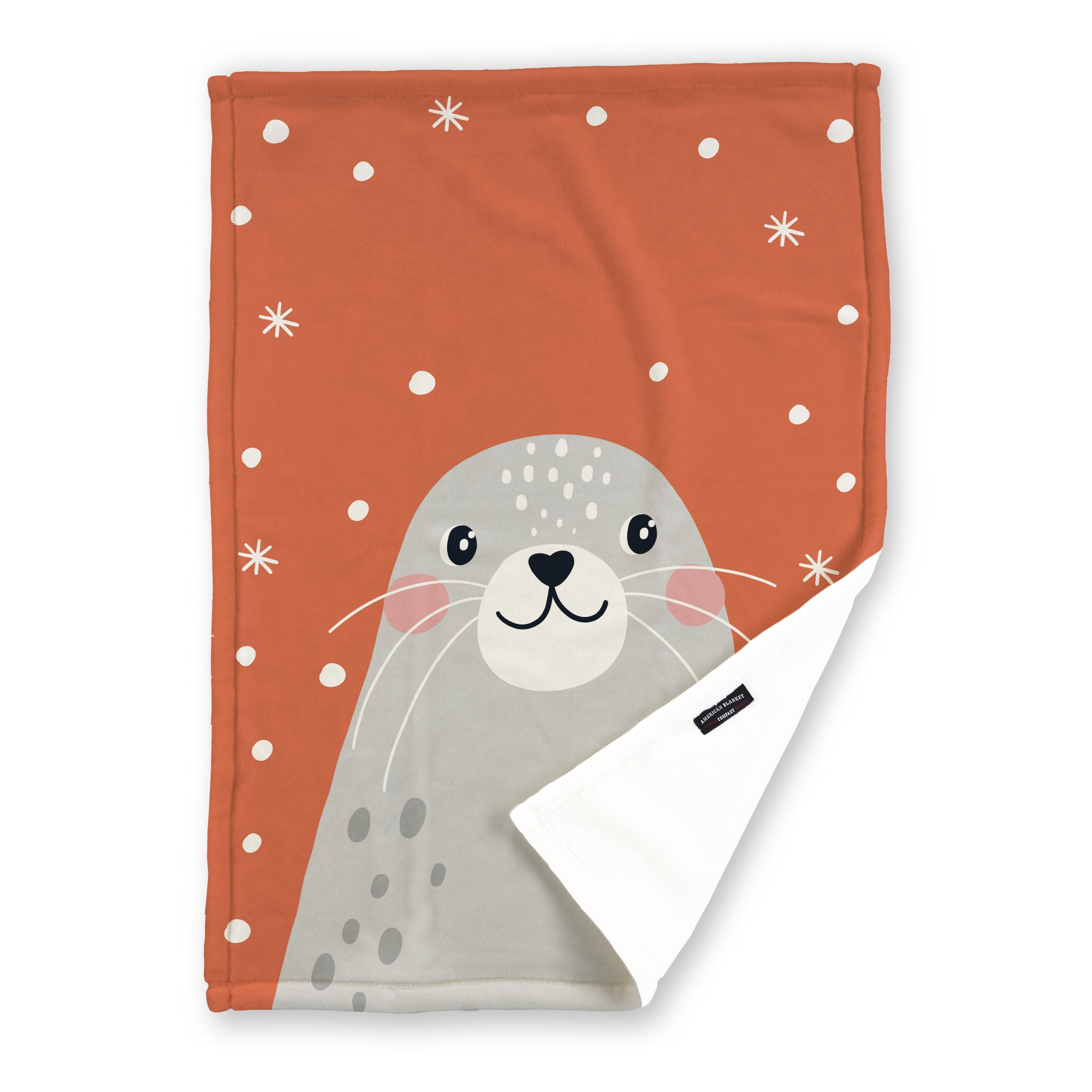 Winter Critters Printed Holiday Throws | Luster Loft