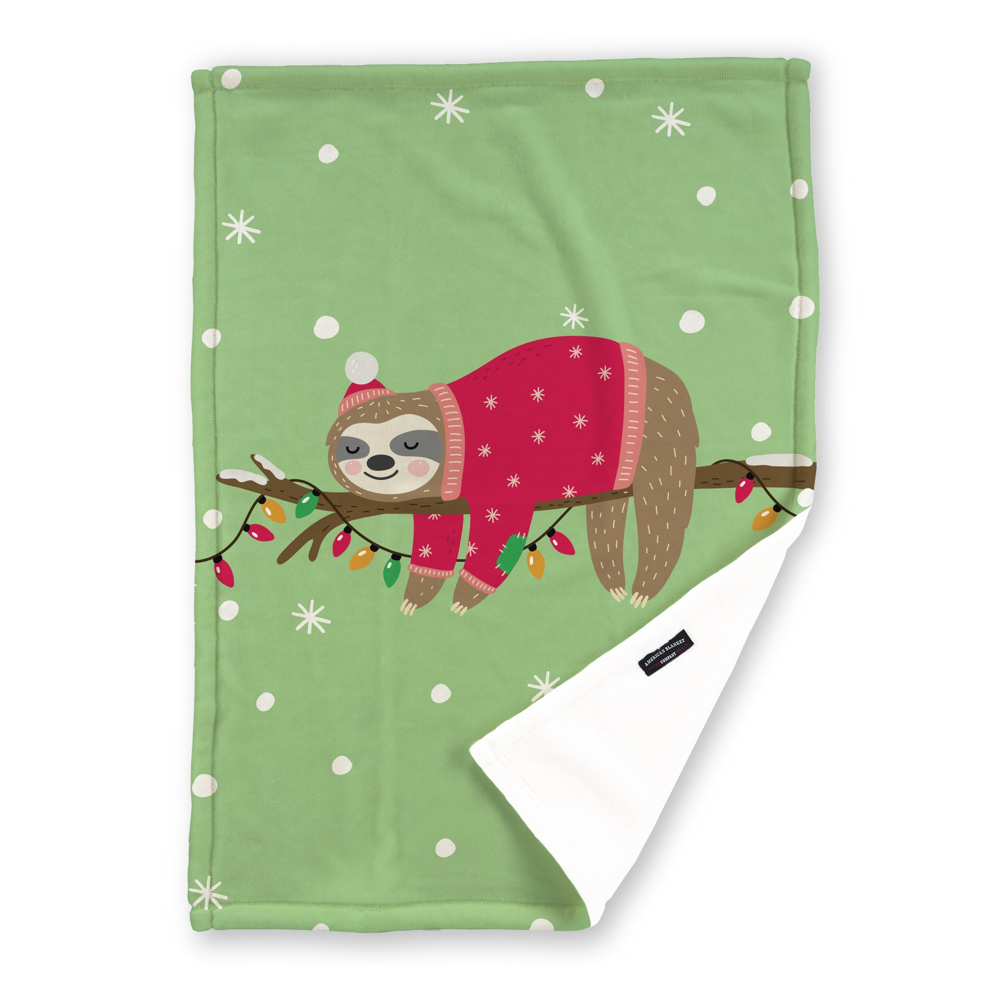 Winter Critters Printed Holiday Throws | Luster Loft