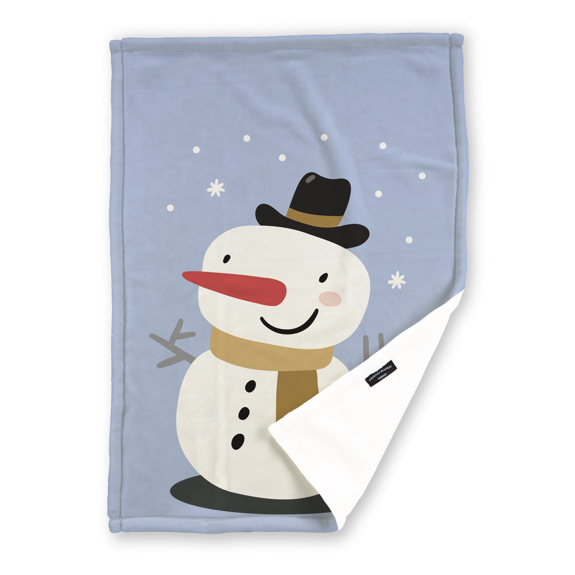 Winter Critters Printed Holiday Throws | Luster Loft