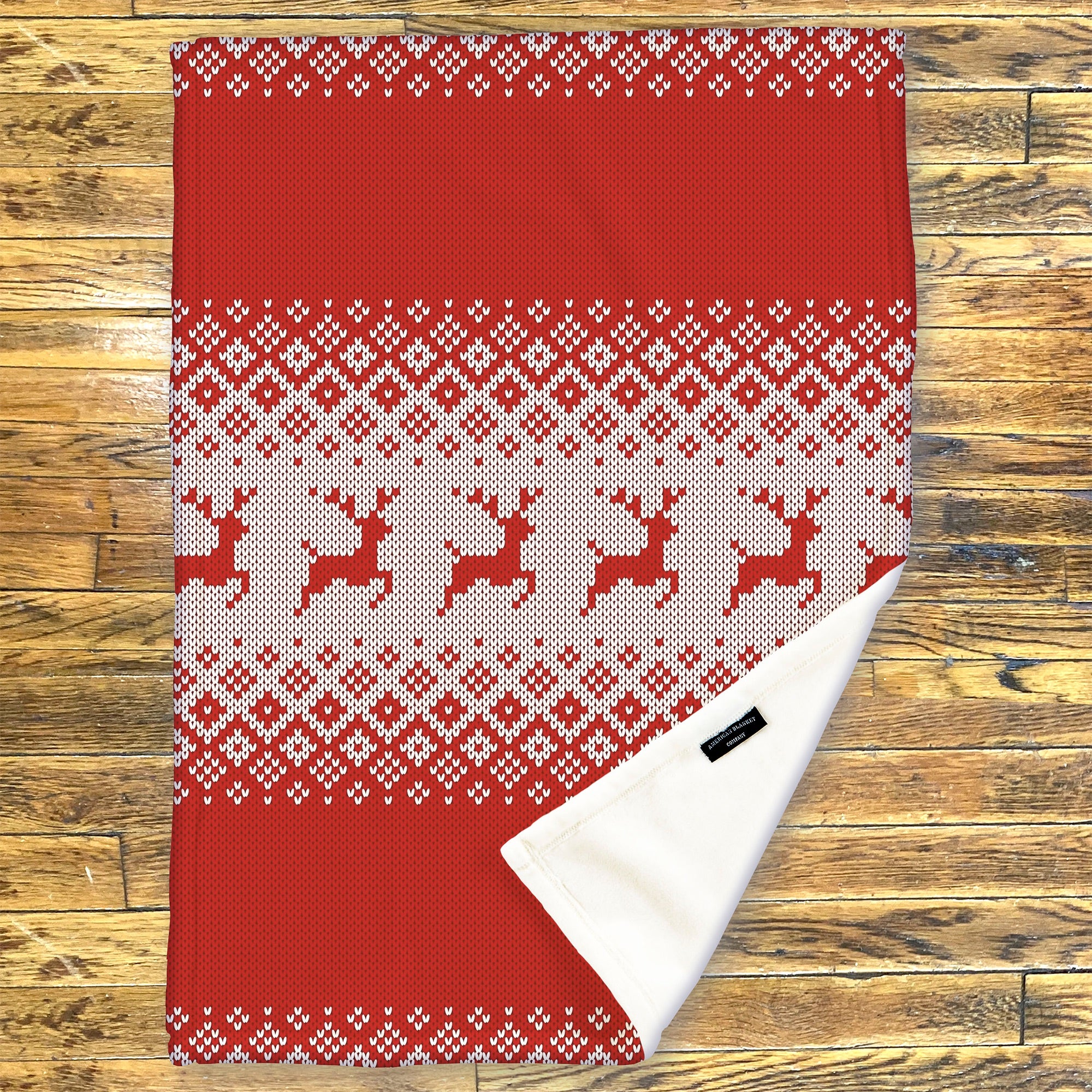 Printed Fleece Throws | Holiday Sweater Patterns