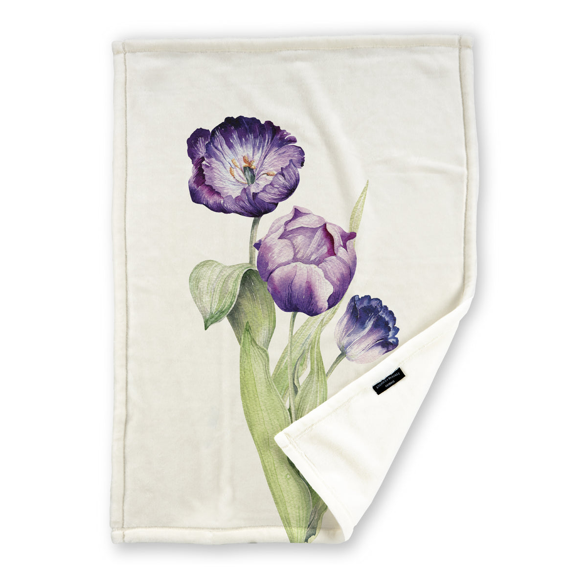 Spring Mother&#39;s Day 2024 Single Flower Printed Throws | Floral Blanket Patterns