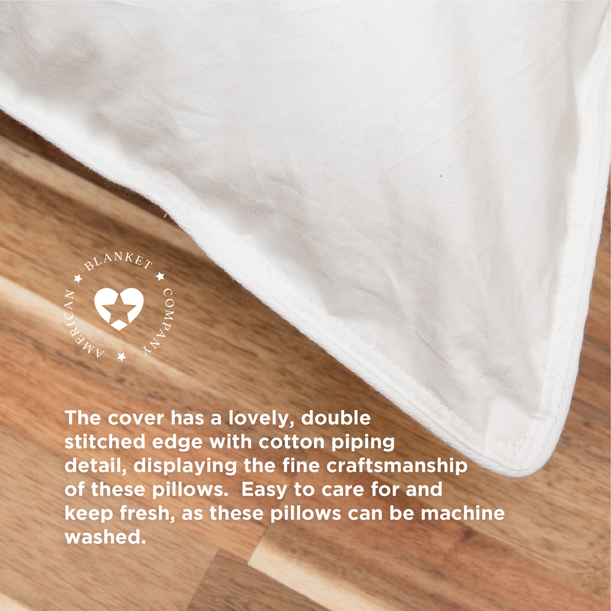 Anti-Microbial Bed Pillows - Bed Pillows - American Blanket Company -infographic