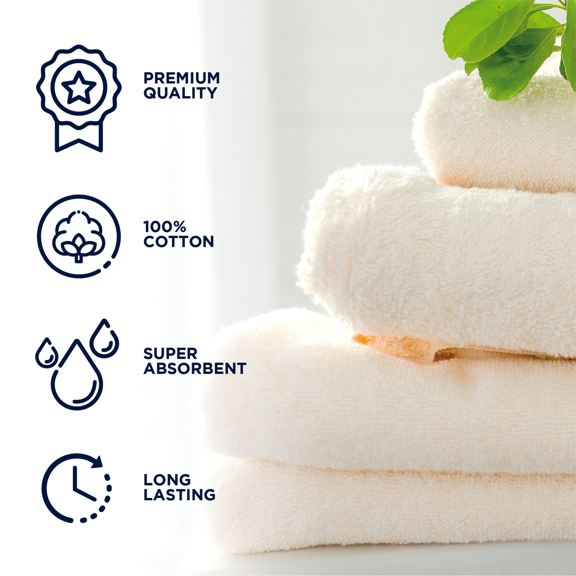 American Blanket Company - 100% Cotton Blankets - PREMIUM QUALITY
100%
COTTON
SUPER
ABSORBENT
LONG
LASTING