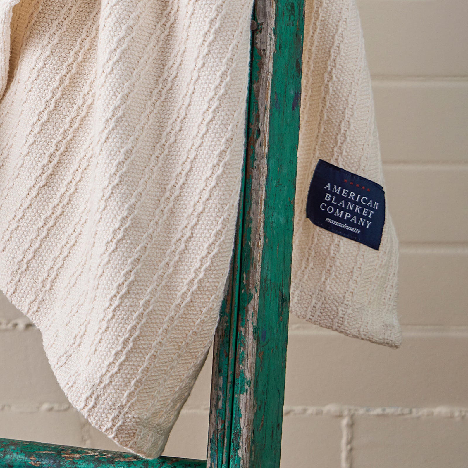 American Blanket Company Oversized Cotton Blanket woven