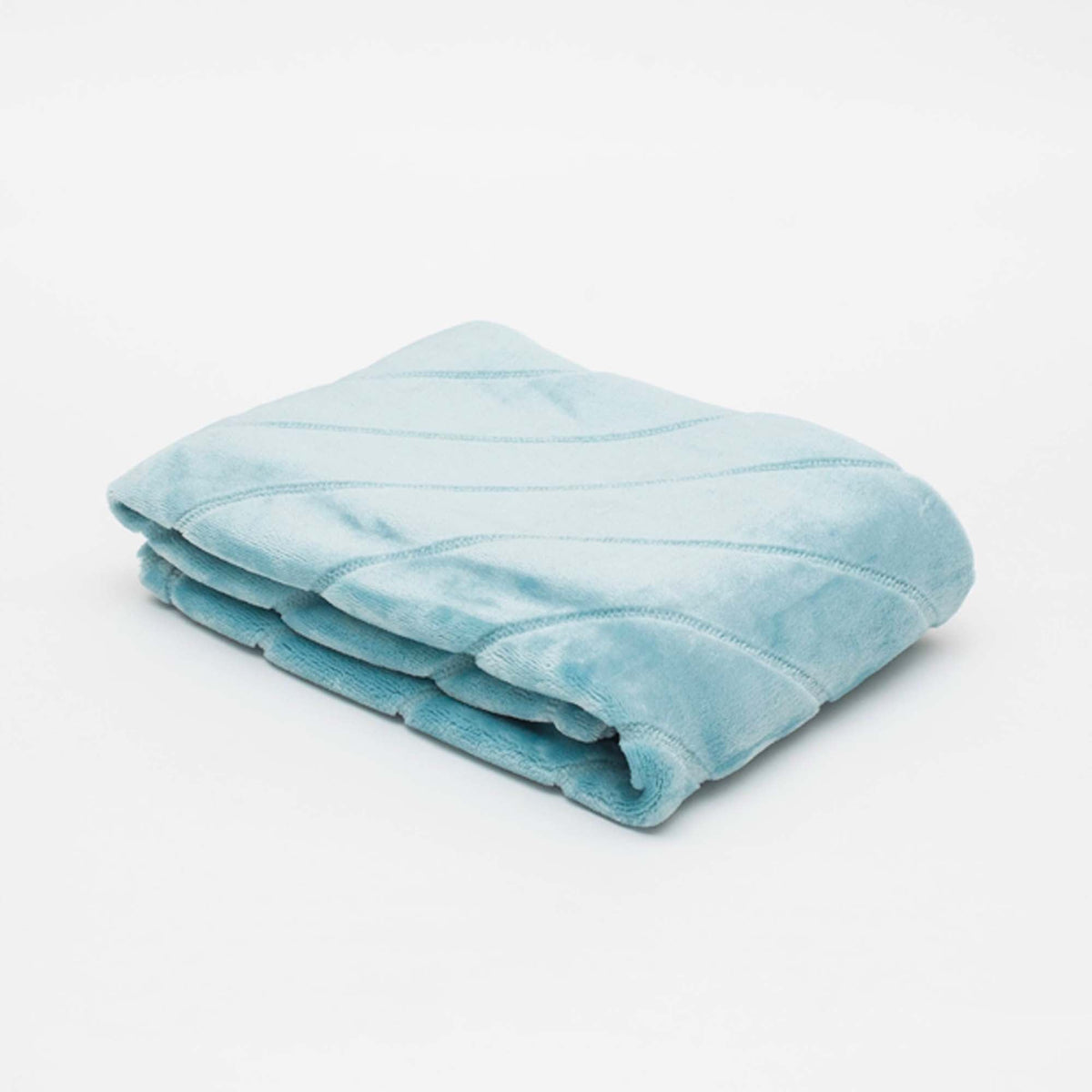 Birch Stitched Baby Quilt - Birch on Luster Loft Fleece - American Blanket Company