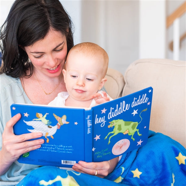 American Blanket Company - Binks & Books Blanket and Book Gift Set - Hey Diddle Diddle - Binks & Books Blanket and Book Gift Set