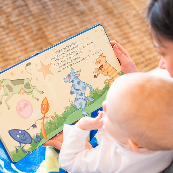 American Blanket Company - Binks & Books Blanket and Book Gift Set - Hey Diddle Diddle