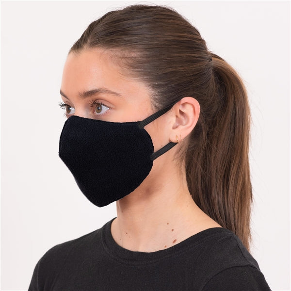 face mask-black - soft face mask - American Blanket Company