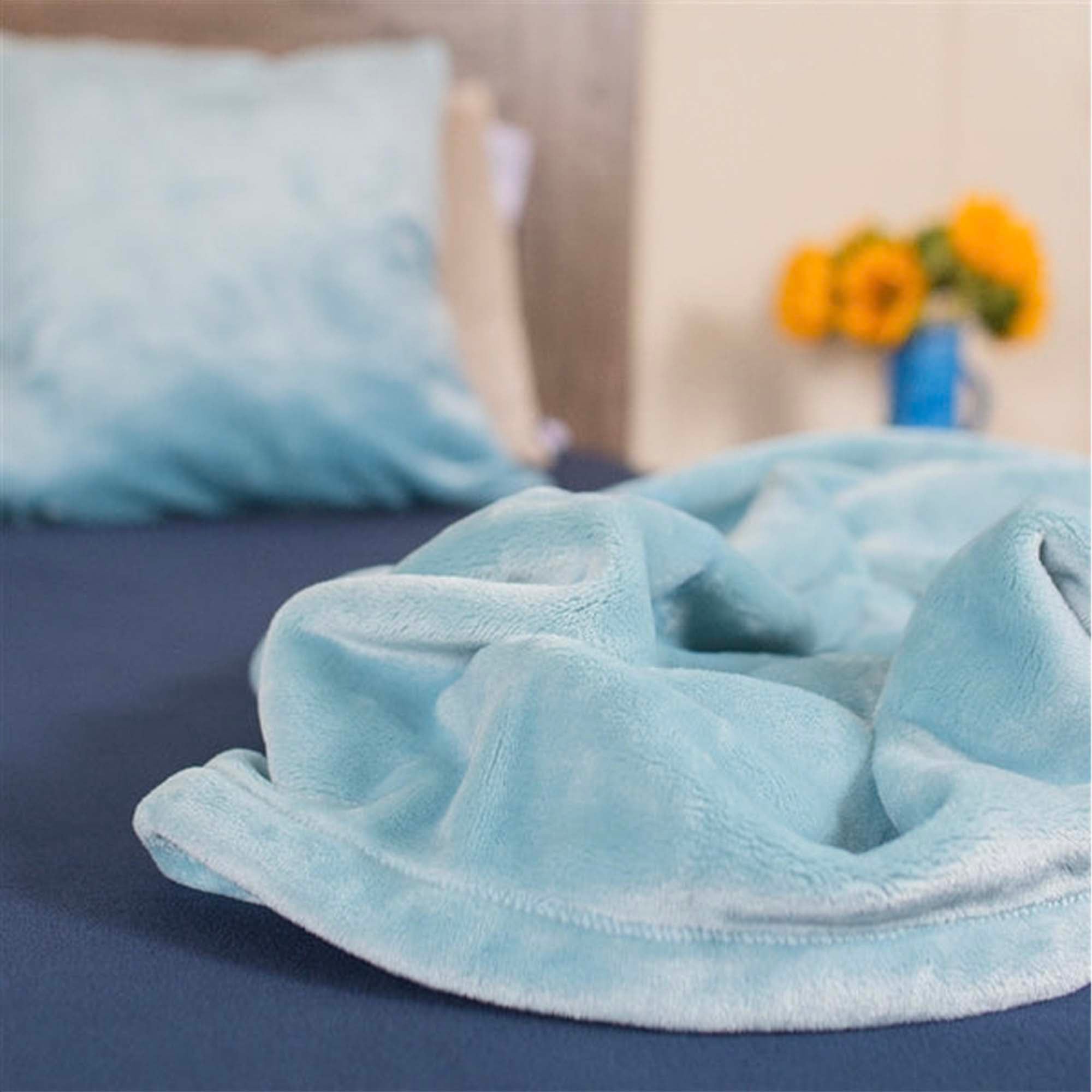 Blue Luster Loft Blanket & Pillowcase Set - American Blanket Company