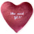 "She Said YES!" embroidered heart pillow - luster loft fleece heart pillow - Luster Loft Fleece - American Blanket Company
