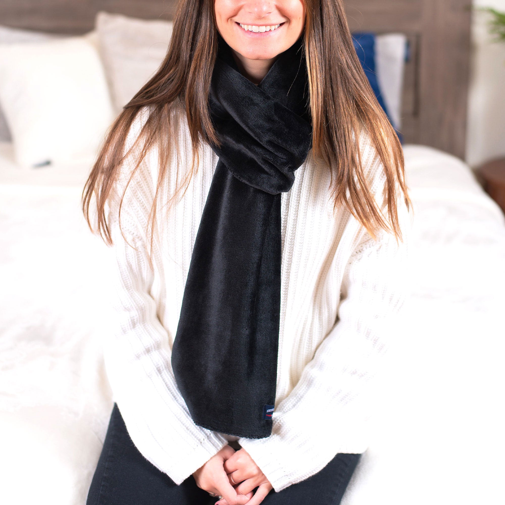 Best Fleece Blanket Scarf | Softest & Warmest | Luster Loft