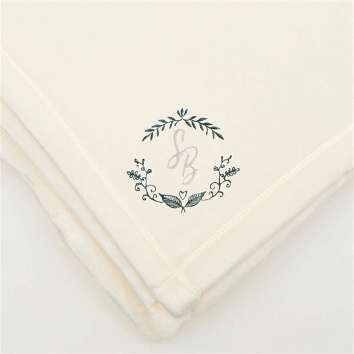 wedding embroidery blanket