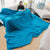 Reading Sapphire Blue - Biggest, Oversized, Fleece Blankets - Peaceful Touch