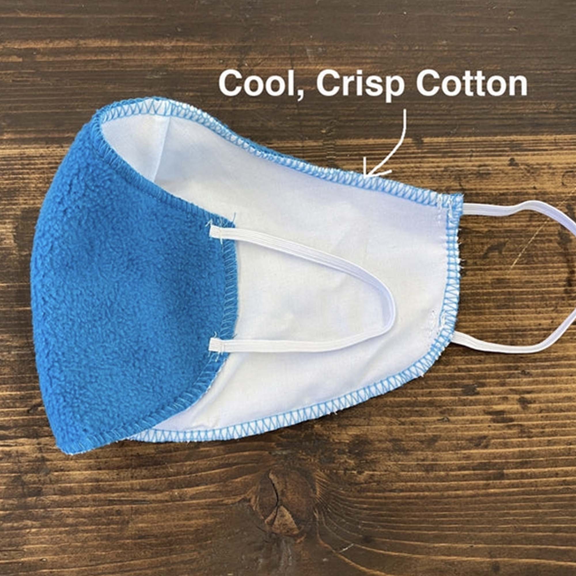 cotton lining - soft face mask - American Blanket Company