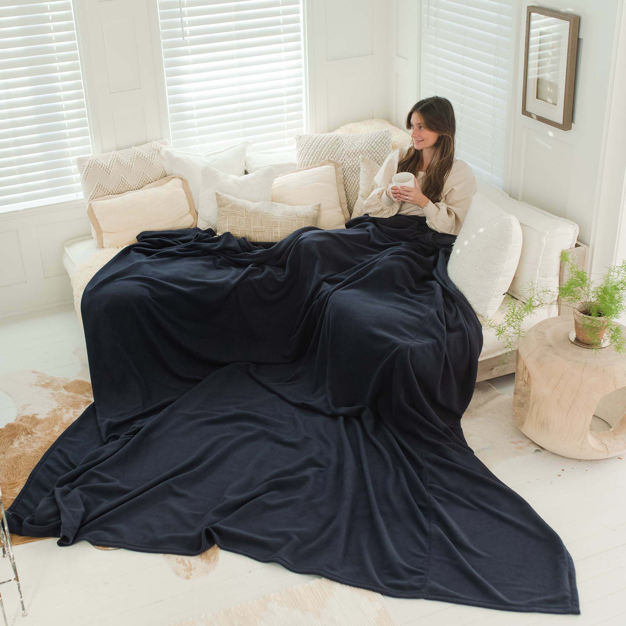 The Best Fleece Blankets - Custom Size Peaceful Touch Fleece Blankets - American Blanket Company