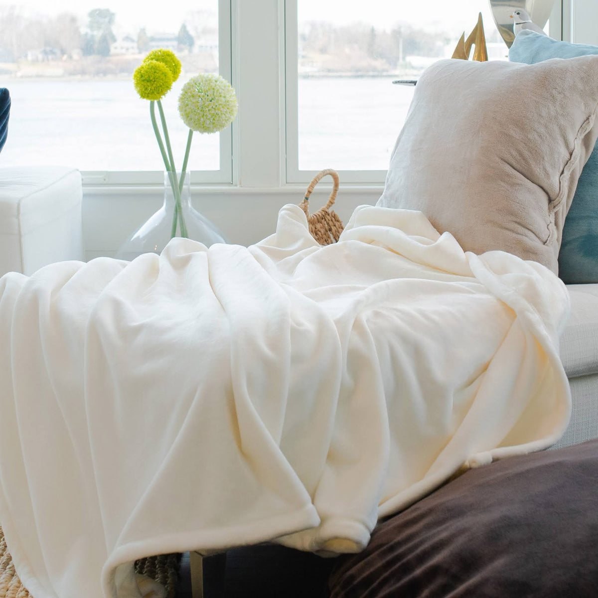 Luster Loft Fleece Throws, Softest & Warmest