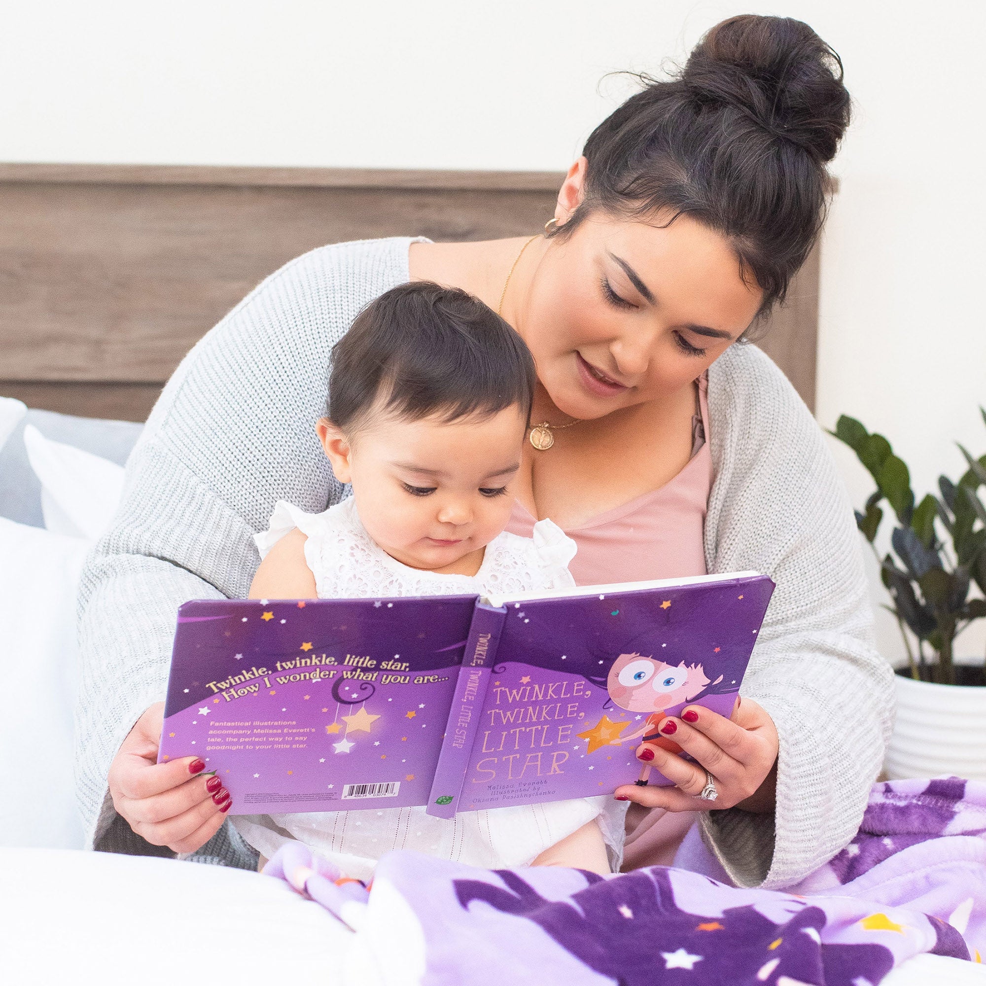 American Blanket Company - Binks & Books Blanket and Book Gift Set - Twinkle Twinkle Little Star - Binks & Books Blanket and Book Gift Set