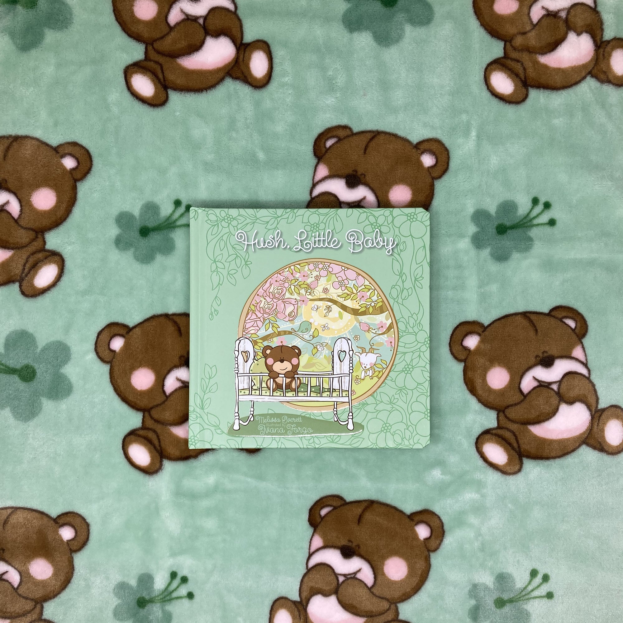 American Blanket Company - Binks & Books Blanket and Book Gift Set - Hush Little Baby - Binks & Books Blanket and Book Gift Set