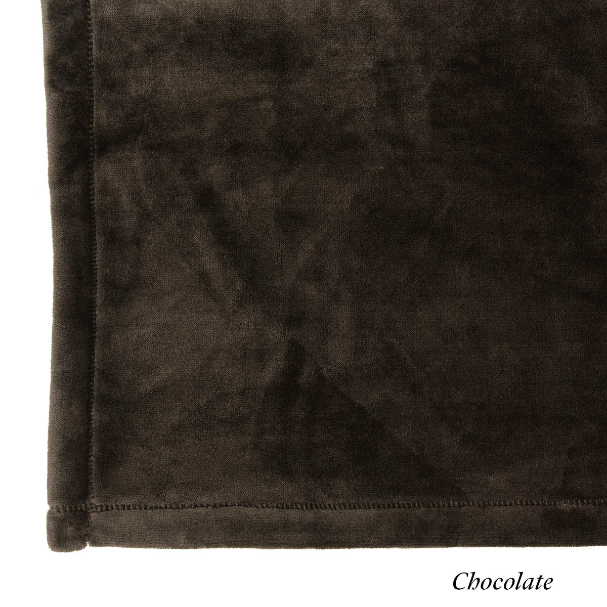 Fleece Baby Blankets - Chocolate