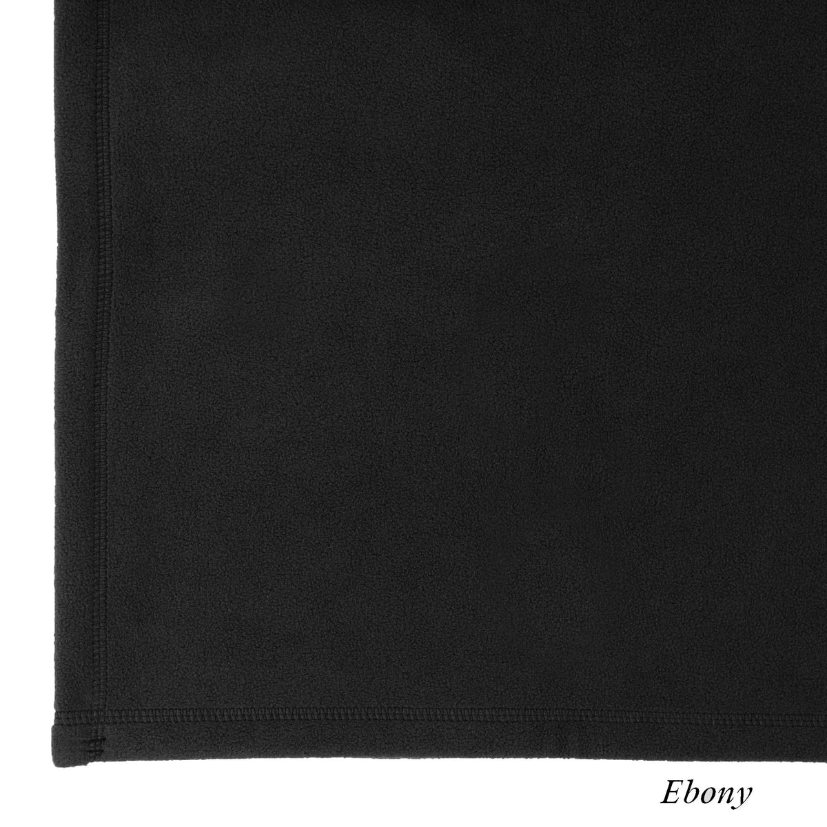 Ebony Swatch - Fleece Pillowcase - Peaceful Touch - American Blanket Company