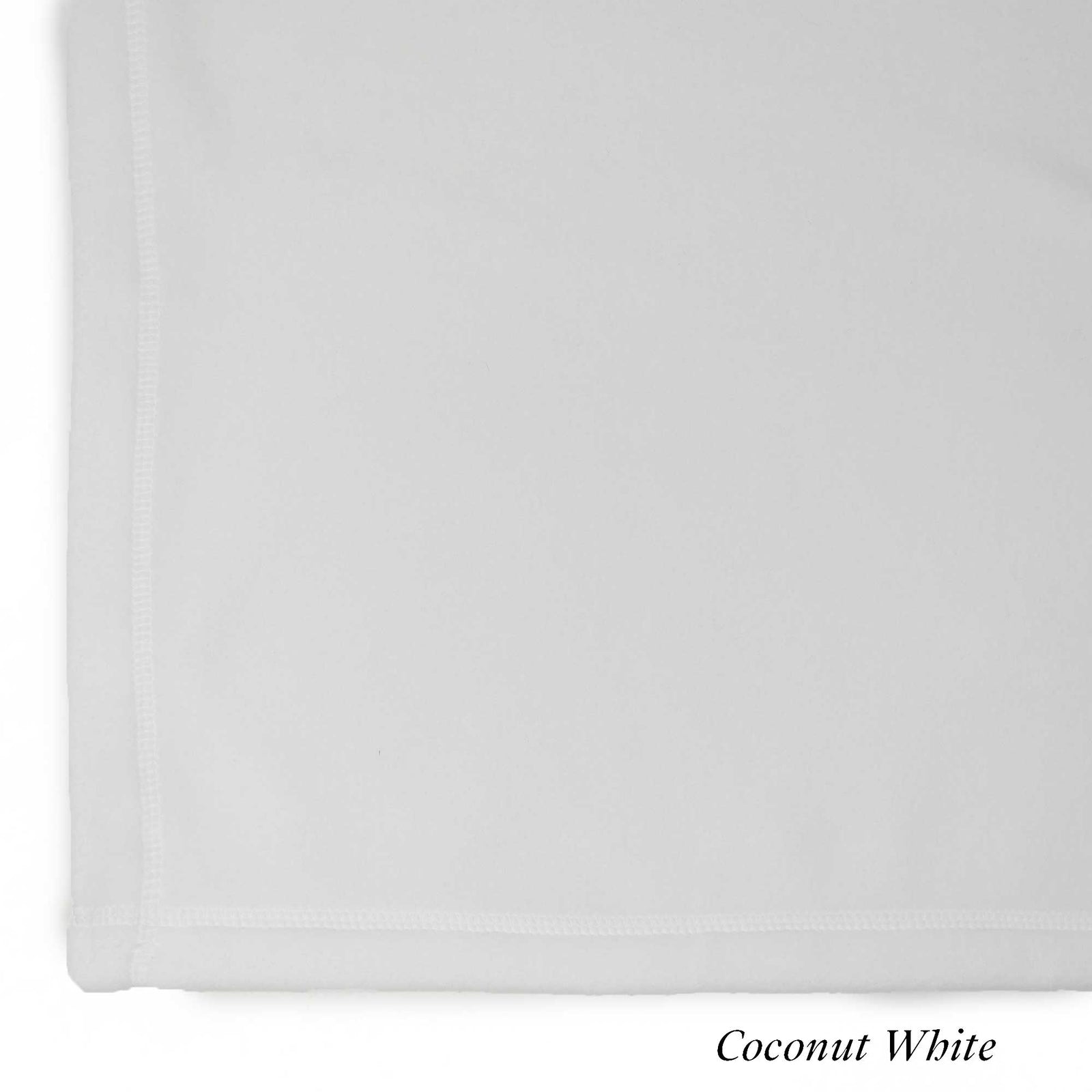 American Blanket Company - Peaceful Touch Fleece Blankets - coconut white fleece blanket swatch
