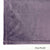 Deep Purple  Loft Fleece Swatch - Luster Loft Fleece Blankets - American Blanket Company