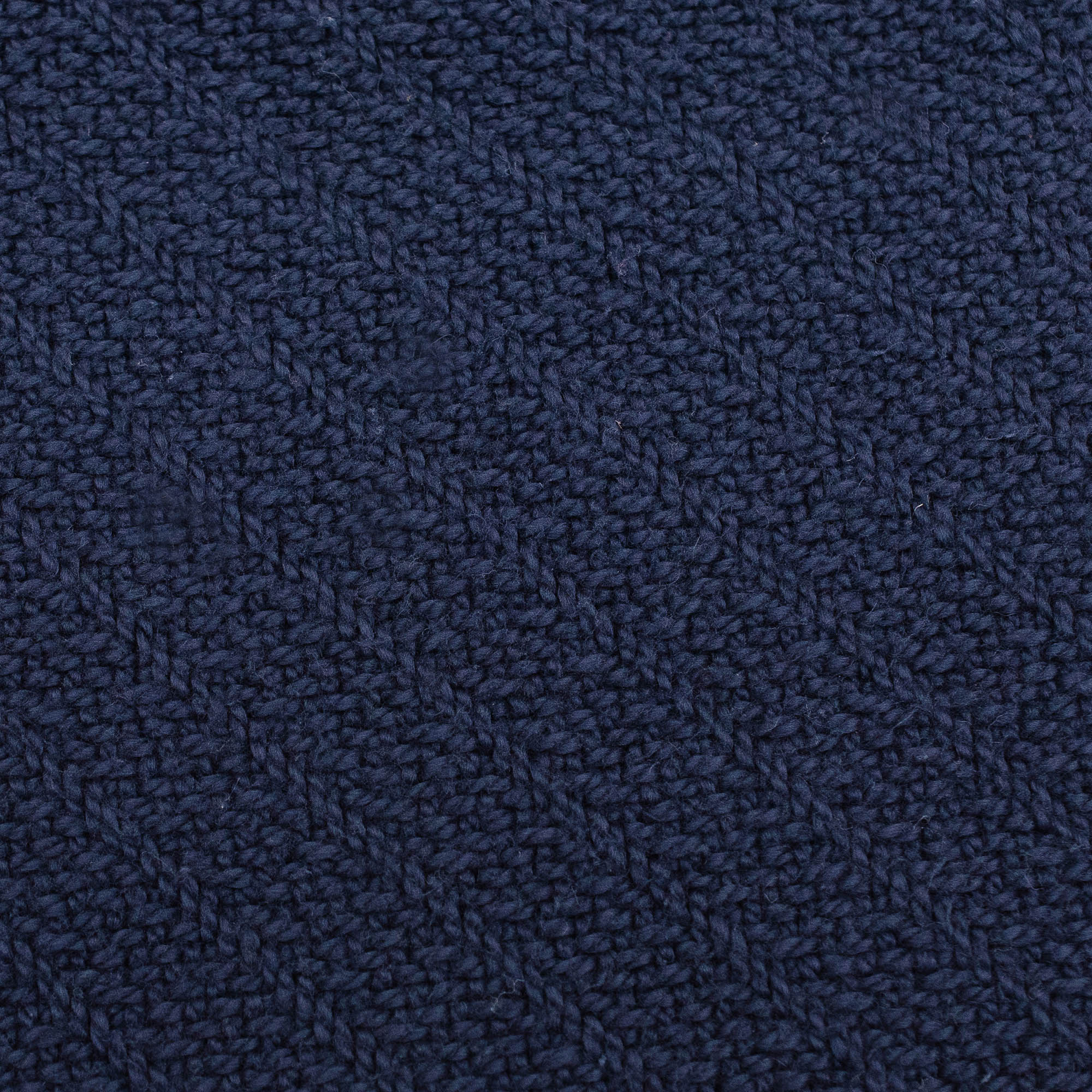 Navy Basket Weave - Cotton Pillow Shams - American Blanket Company 