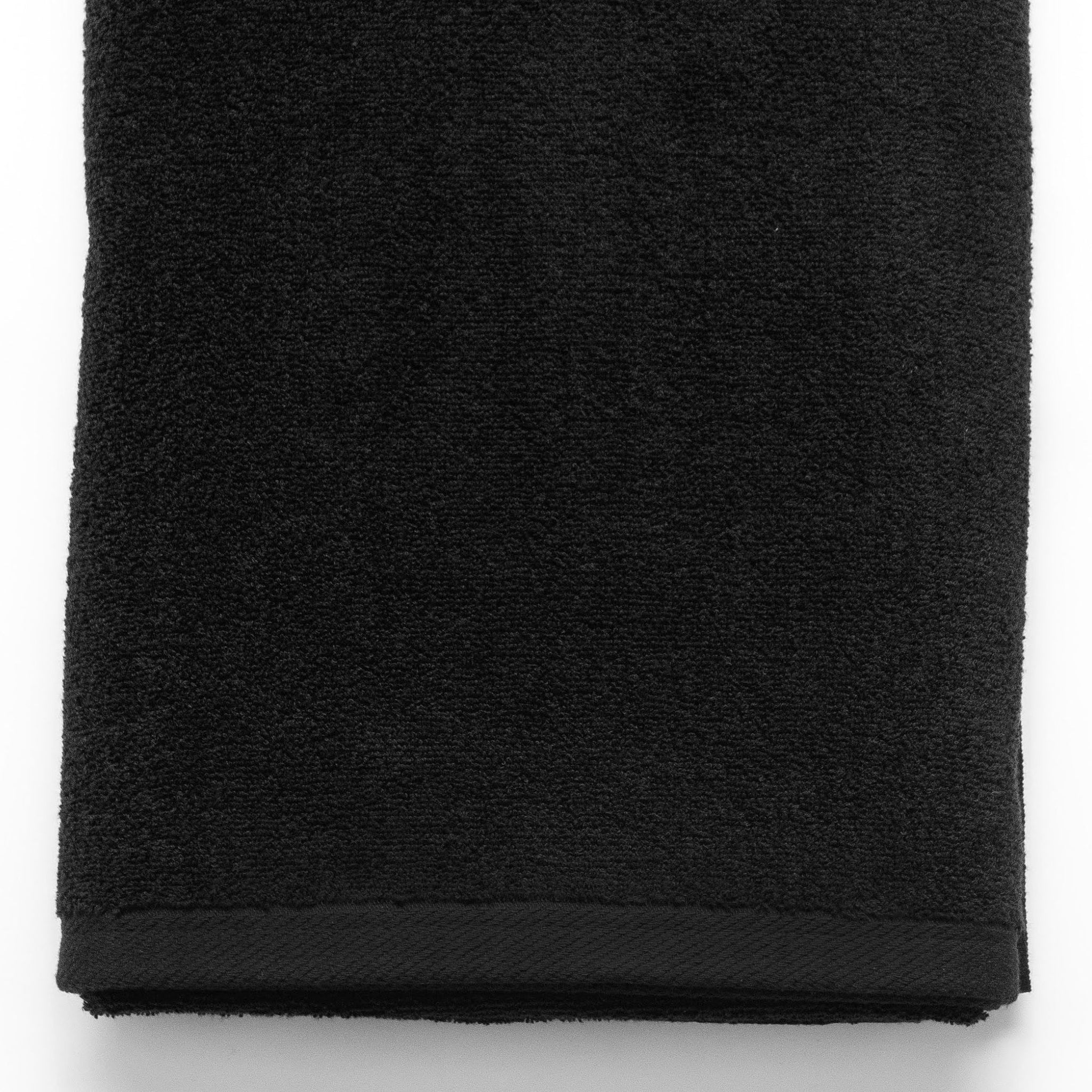 13x13-Black Washcloths -Premium 100% Cotton