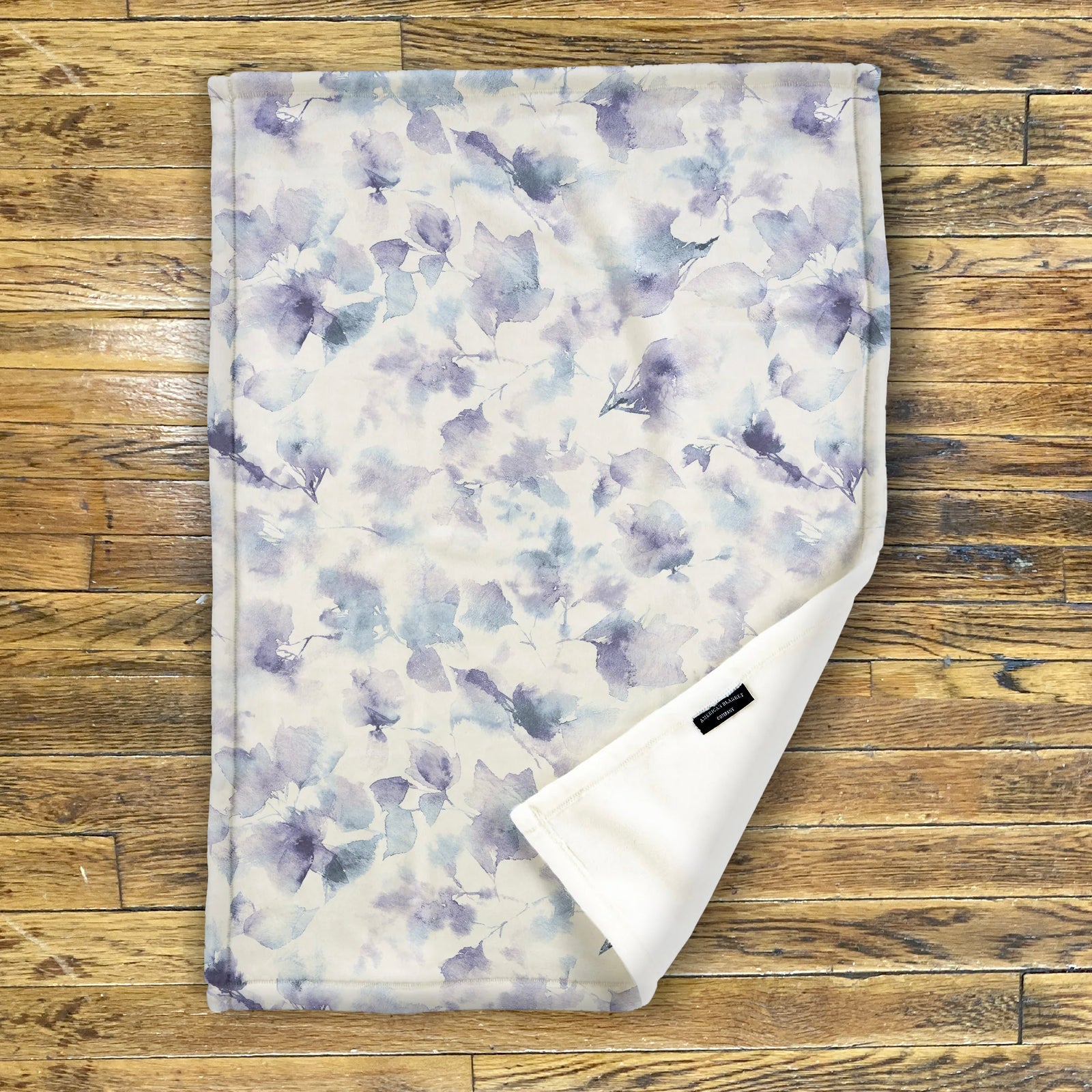 American Blanket Company - Luster Loft Fleece - Floral Printed Blankets Throws